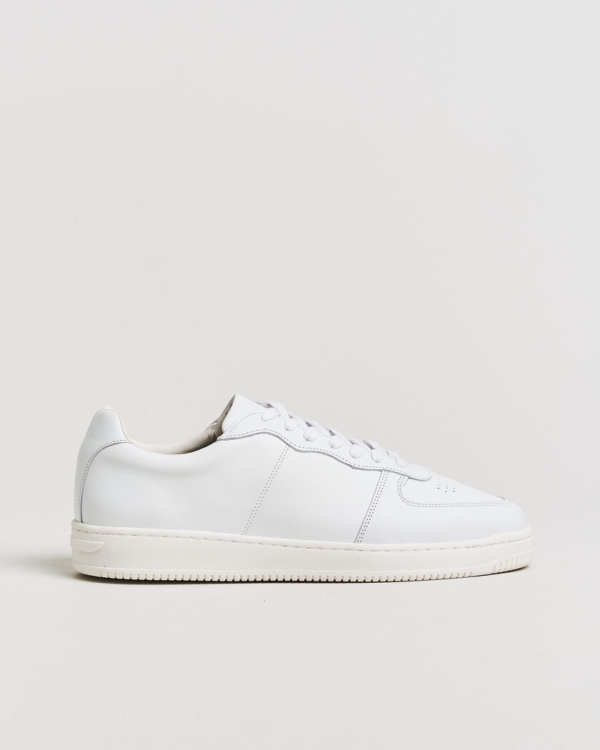 LES DEUX Sporty Leather Sneaker White – Vit