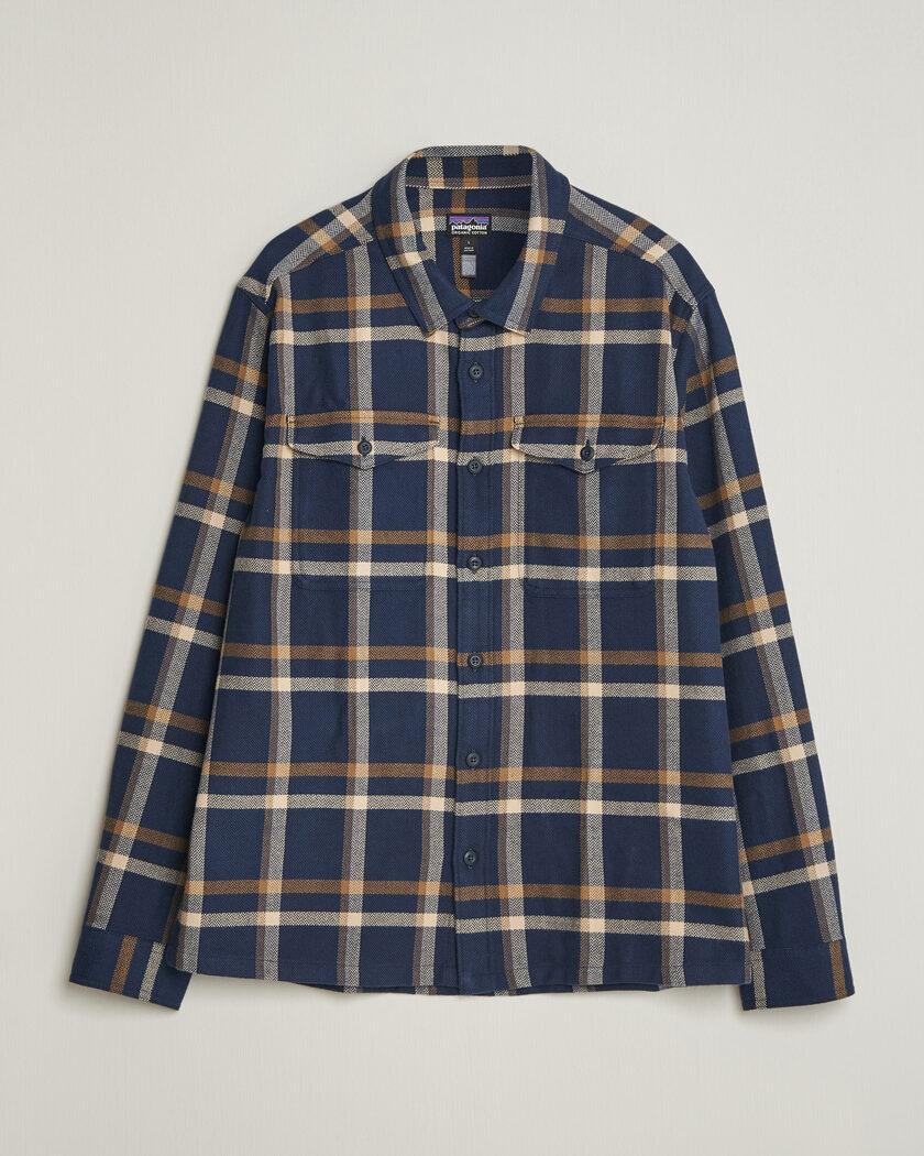 Patagonia Fjord Flannel Shirt New Navy – Blå
