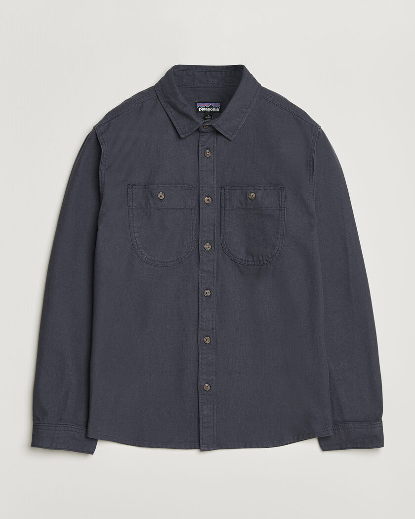 Patagonia Point Reyes Canvas Shirt Smolder Blue – Blå
