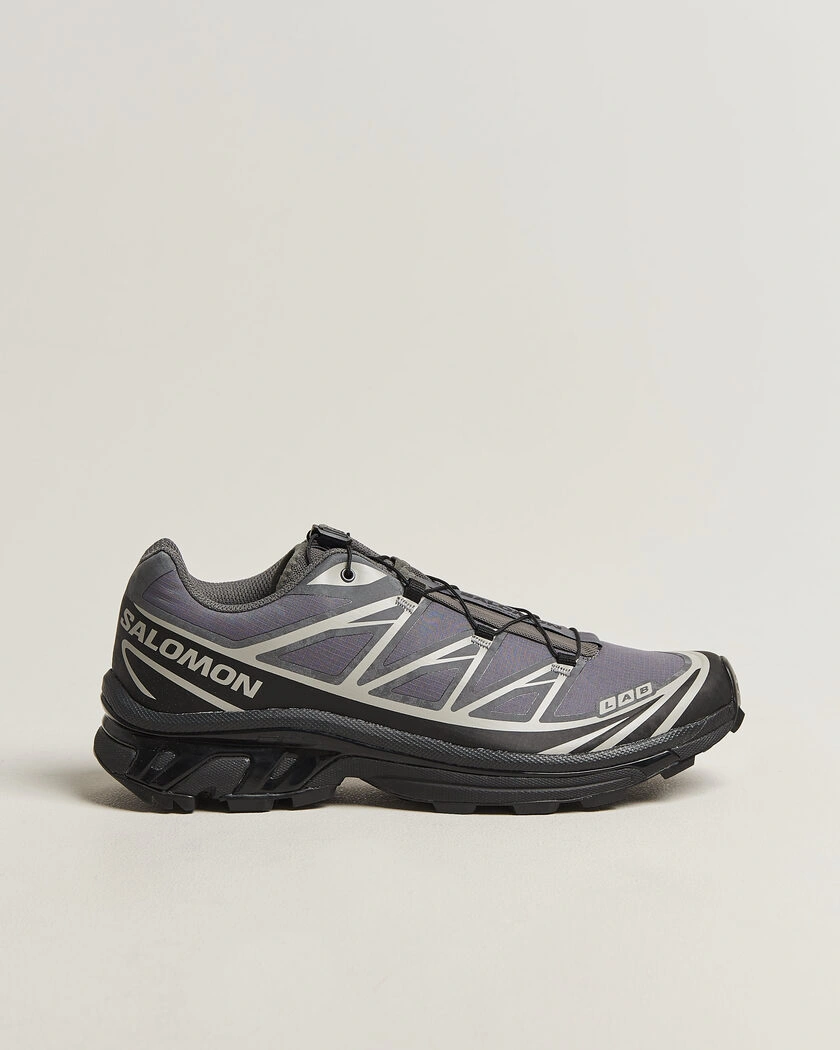 Salomon XT-6 Protective Sneakers Castlerock/Black – Svart