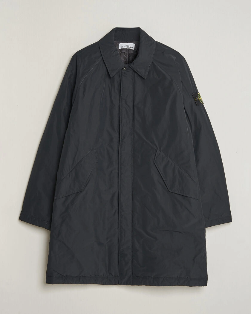 Stone Island Micro Reps Padded Coat Black – Svart