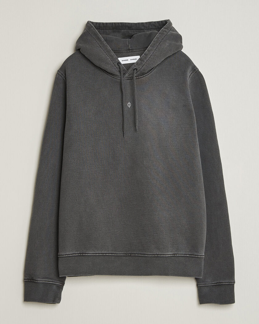 Samsøe Samsøe Ollie Washed Hoodie Black – Svart