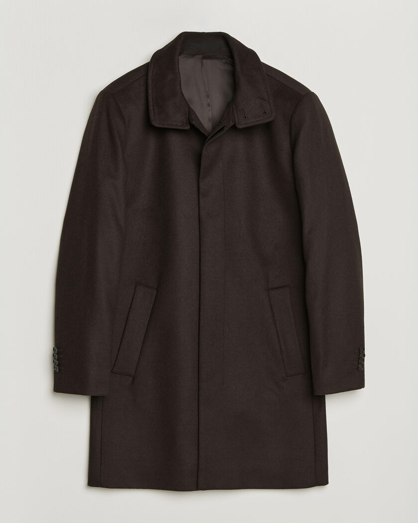 Tiger of Sweden Aleric Wool/Cashmere Coat Espresso – Brun