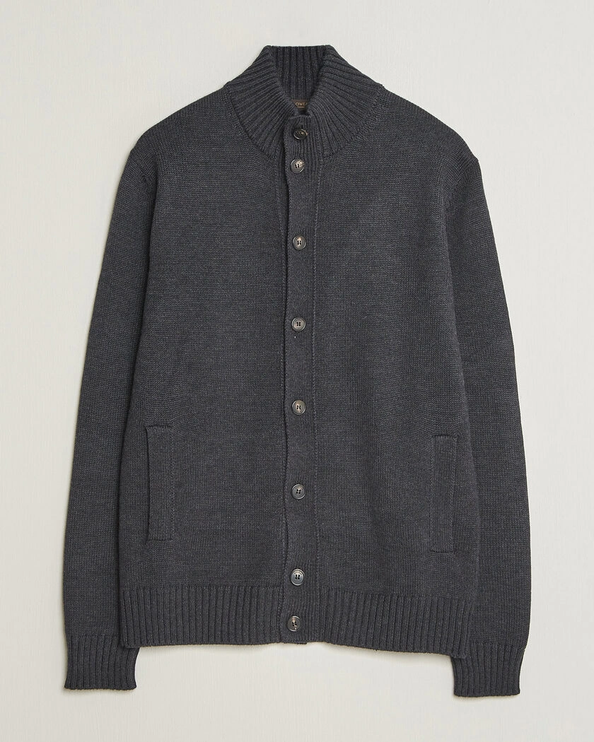 Zanone Virgin Merino Wool Chioto Grey Melange – Grå