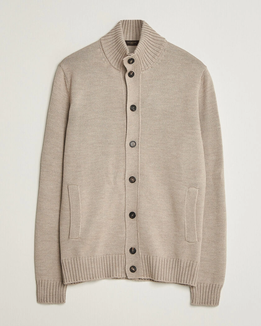 Zanone Virgin Merino Wool Chioto Beige – Beige