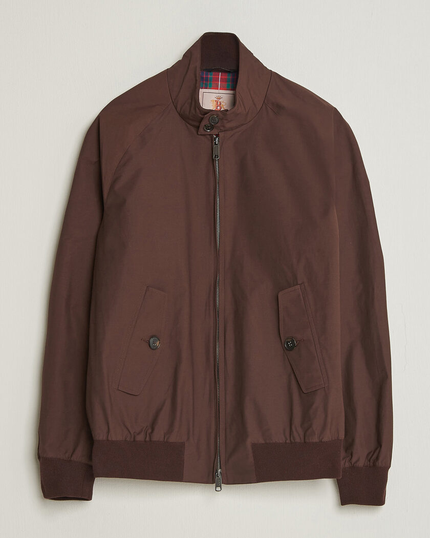 Baracuta G9 Original Harrington Jacket Brown Cigar – Brun