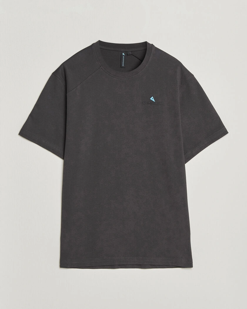 Klättermusen Root Logo T-Shirt Raven – Svart
