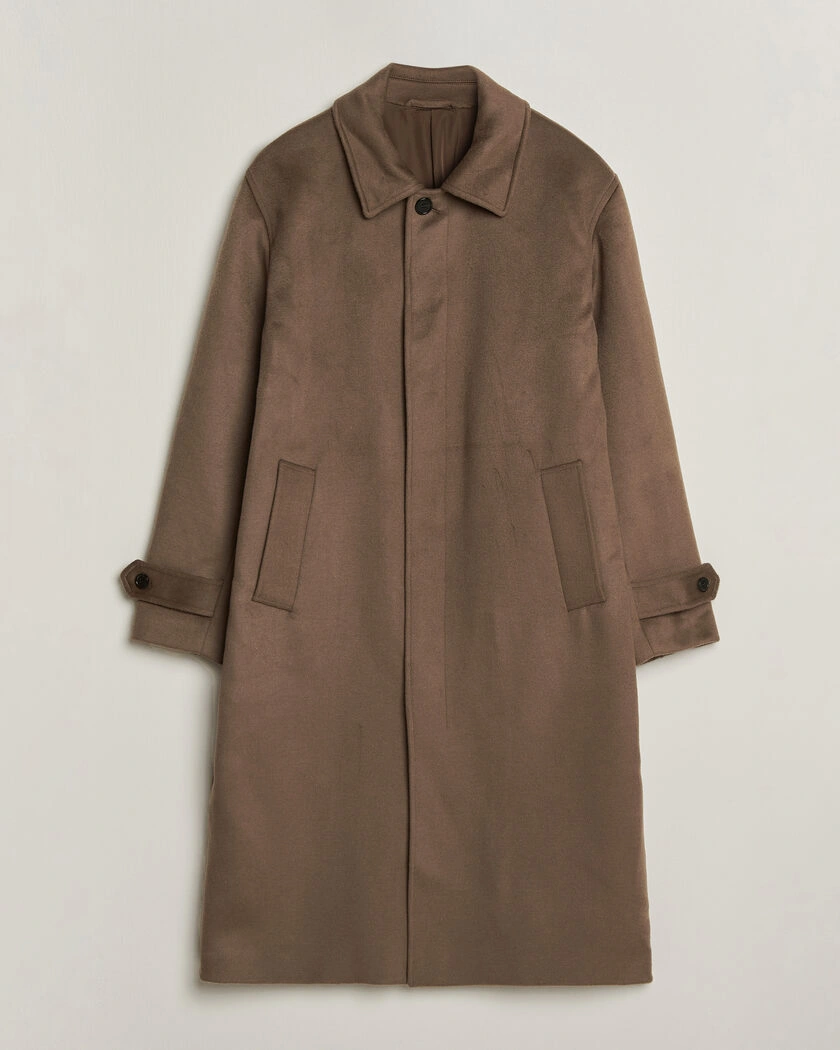 NN07 Gibson Wool/Cashmere Coat Desert Clay – Beige