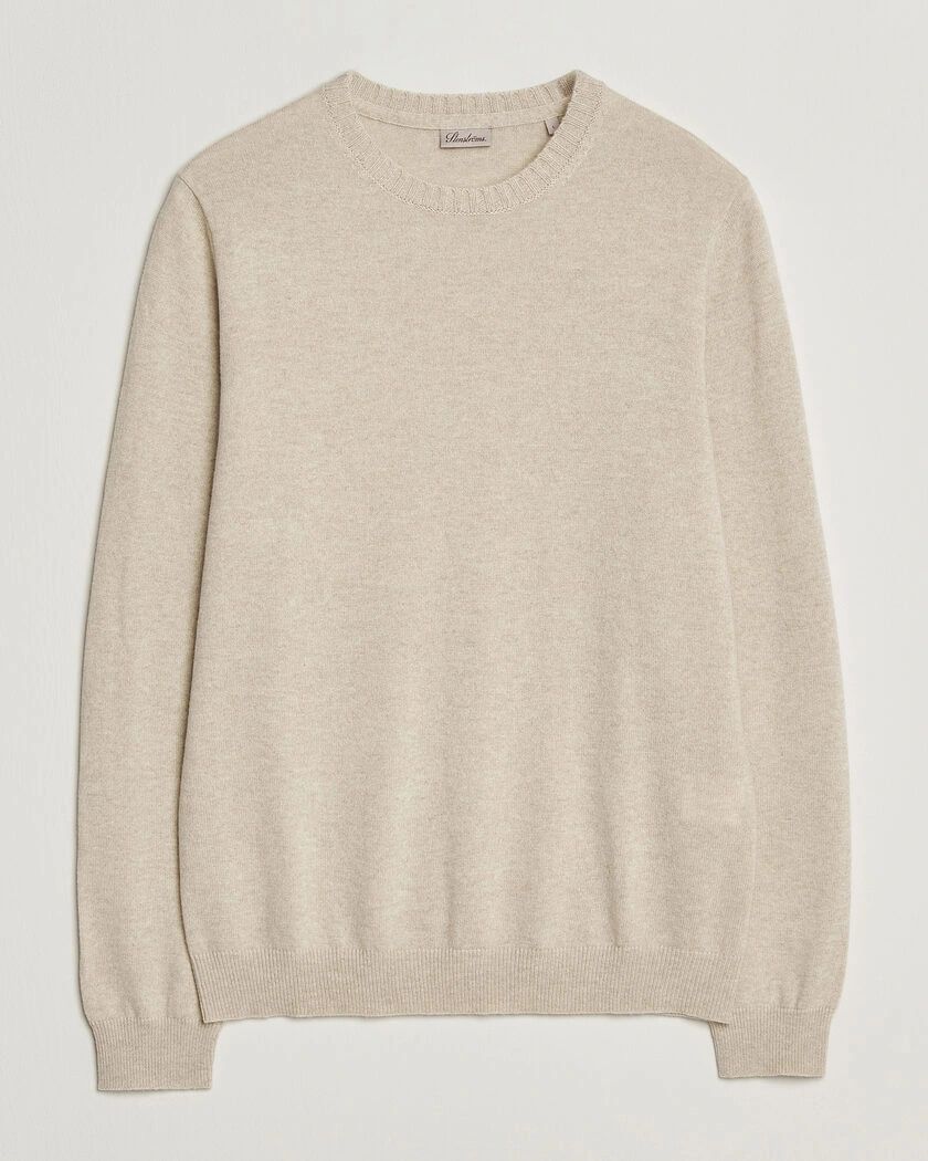 Stenströms Cashmere Crewneck Beige – Beige