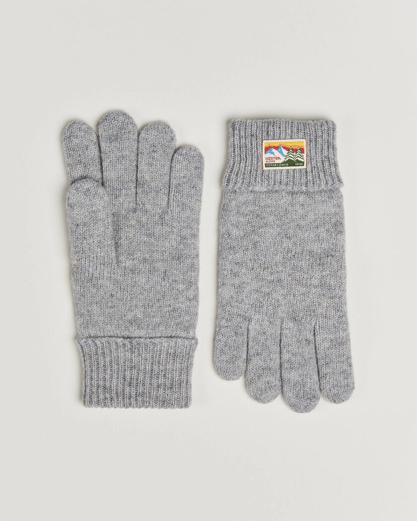 Hestra Raggwool Glove Grey – Grå