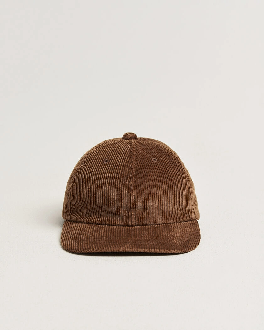BEAMS PLUS 6 Panel Corduroy Cap Brown – Brun