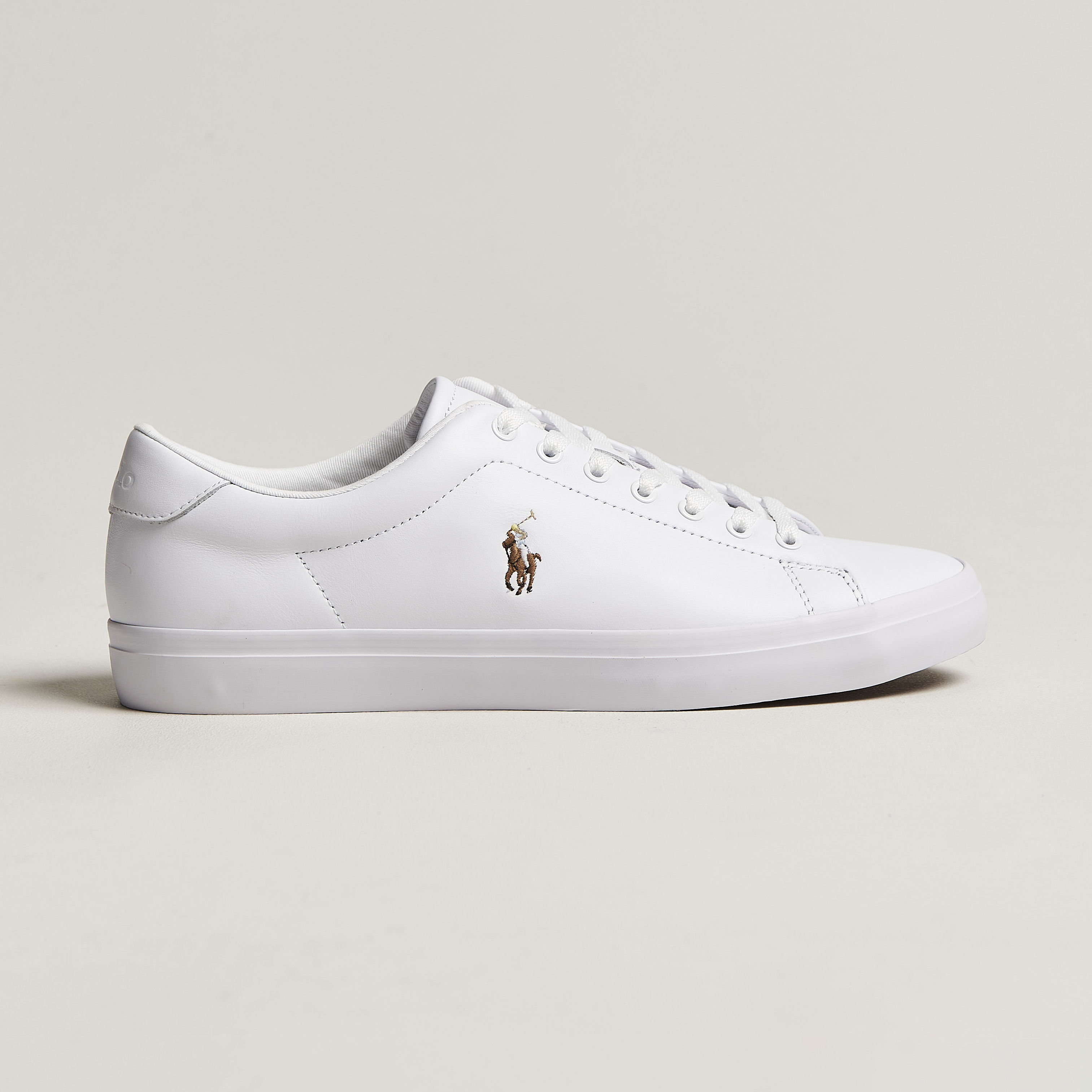 Ralph lauren hot sale white plimsolls