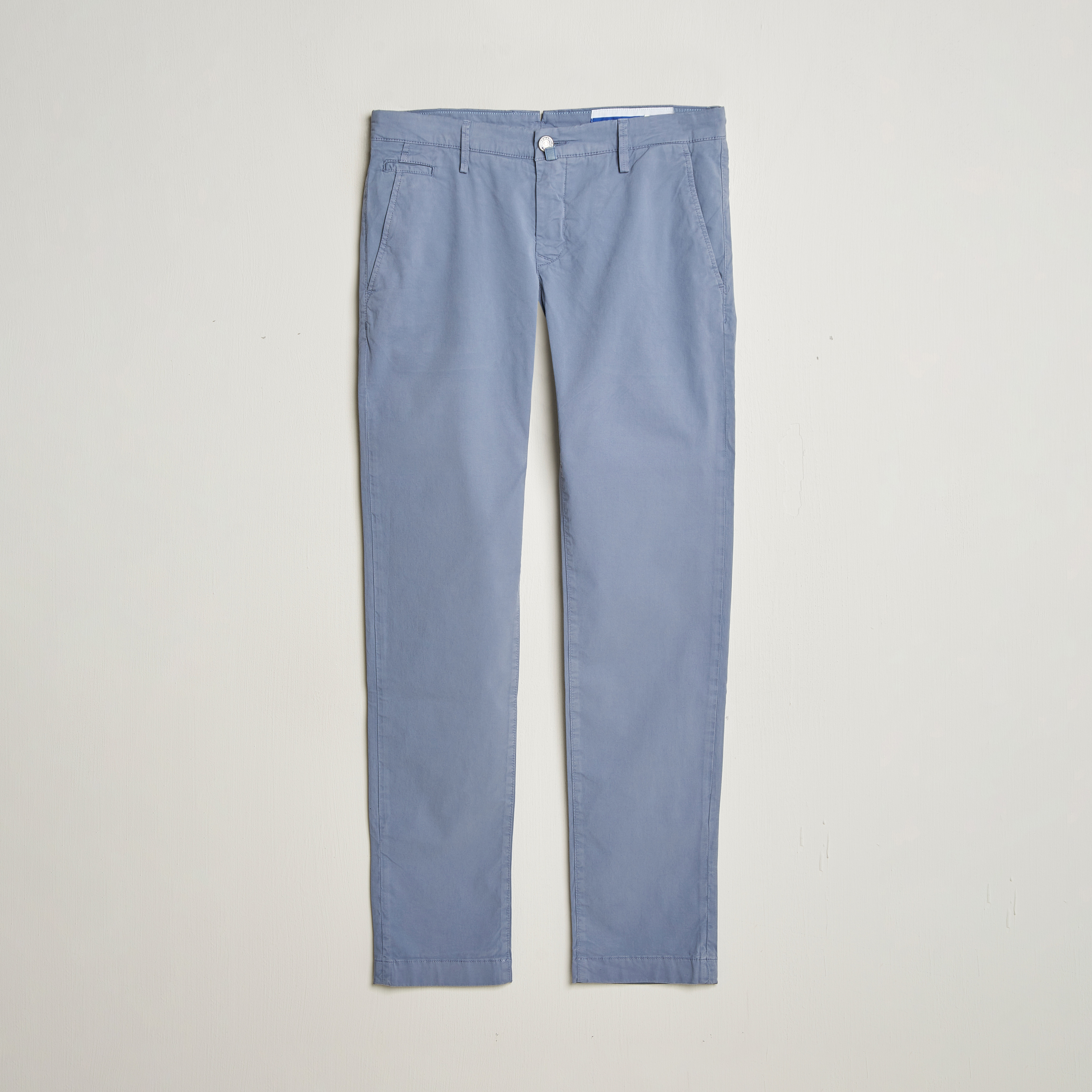 Jacob Cohën Bobby Cotton Gabardine Chinos Azure 