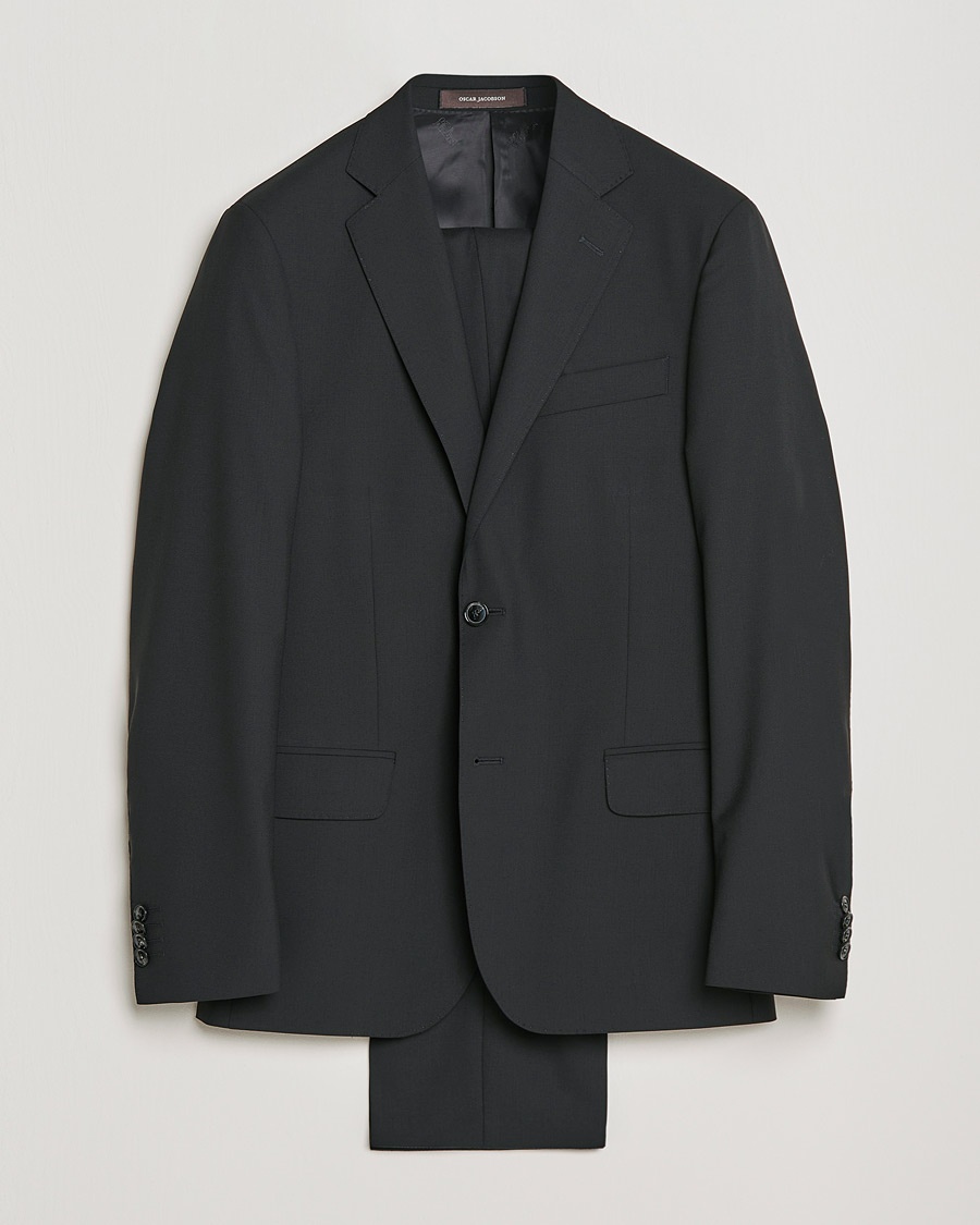 Herr | Kostymer | Oscar Jacobson | Edmund Wool Suit Black