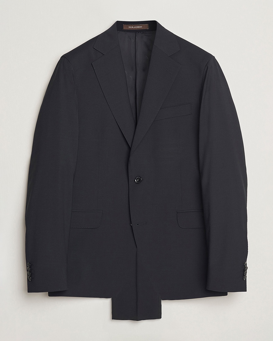 Herr | Kostymer | Oscar Jacobson | Ego Wool Blend Suit Black