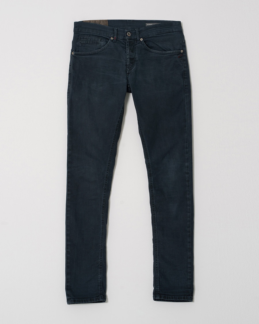 Herr | Pre-owned Byxor | Pre-owned | Dondup George 5-Pocket Washed Black W30