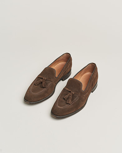 Loake 1880 Lincoln Tassel Loafer Brown Suede UK10,5 - EU44,5