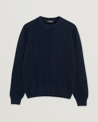 Gran Sasso Cashmere Crew Neck Navy 48