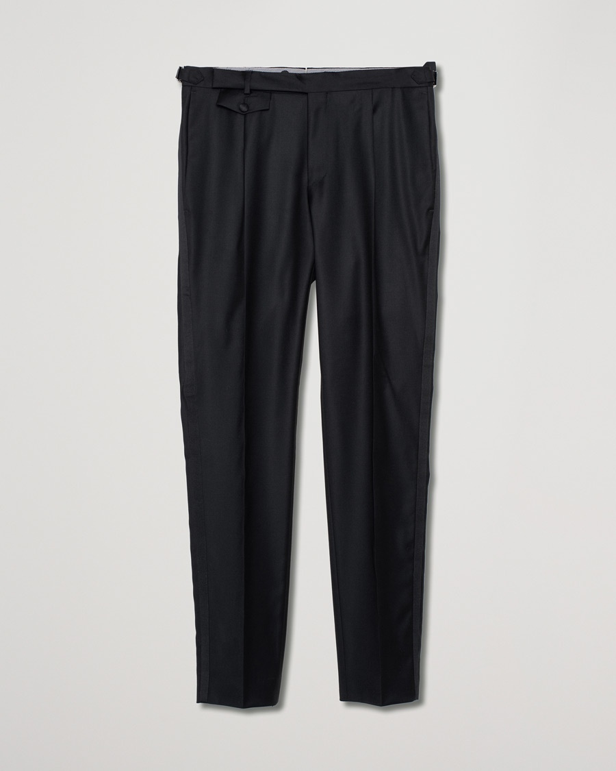 Herr | Pre-owned Byxor | Pre-owned | Morris Heritage Jason Tuxedo Trousers Black