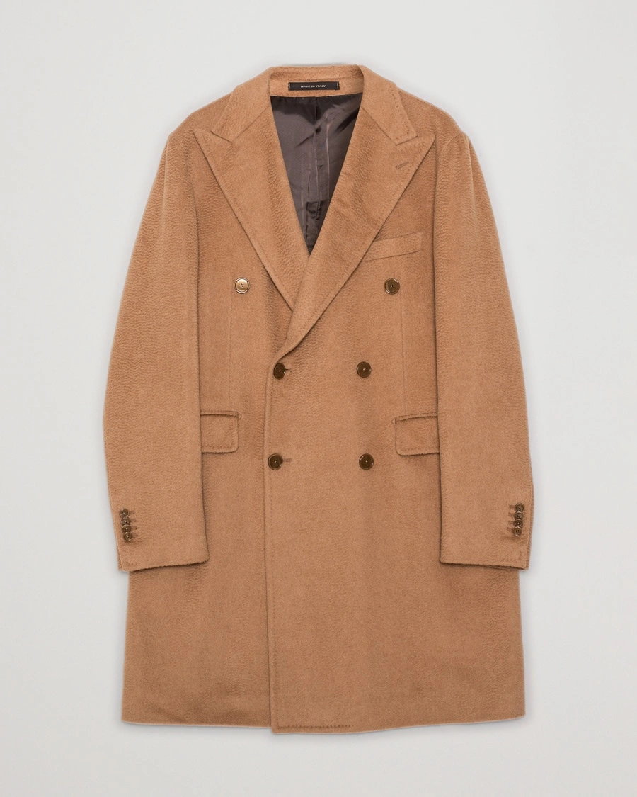 Herr | Pre-owned Jackor | Pre-owned | Rose & Born Double Breasted Coat Camel 54