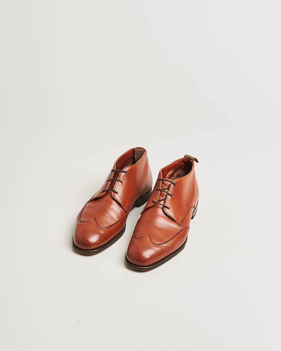 Herr | Pre-owned Randsydda skor | Pre-owned | Grenson Chukka Boot Cognac UK6,5 - EU40,5