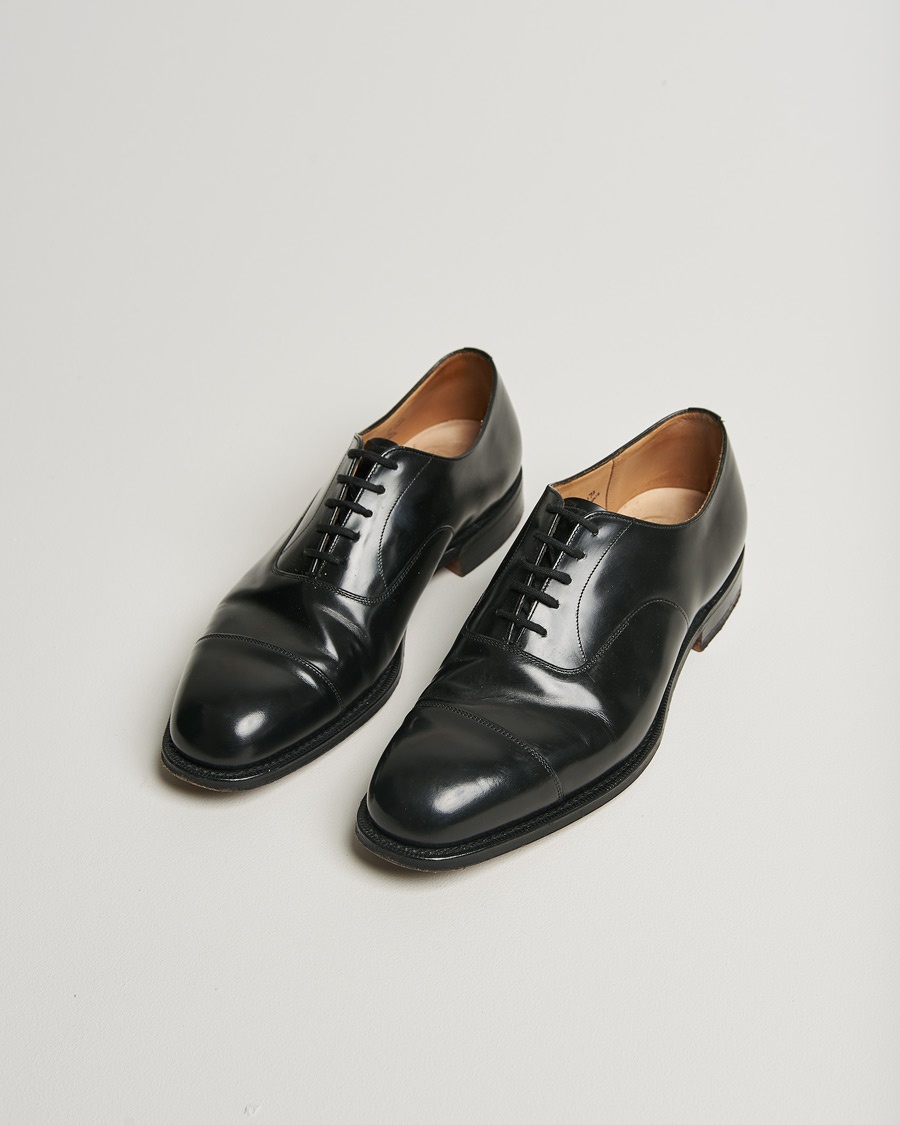 Herr | Pre-owned Randsydda skor | Pre-owned | Church's Consul Calf Leather Oxford Black