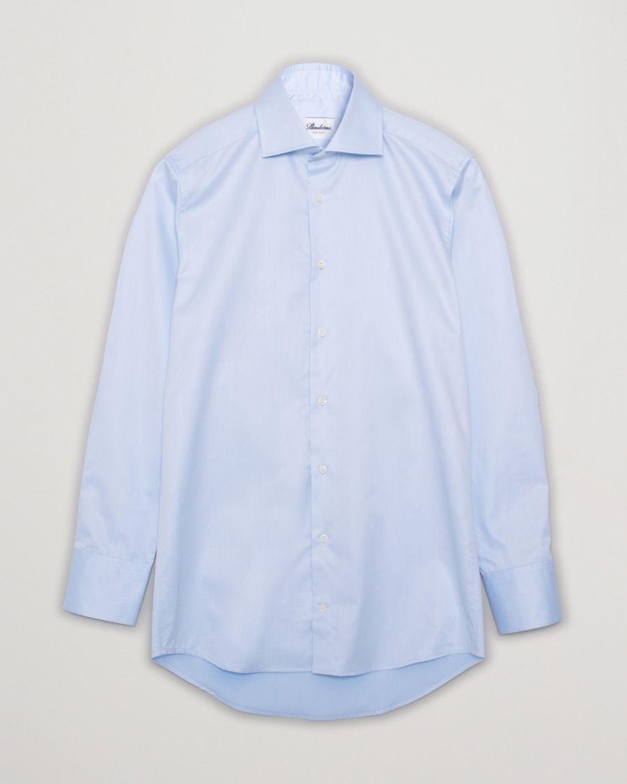 Herr | Pre-owned Skjortor | Pre-owned | Stenströms Superslim Plain Shirt Blue 36 - XS
