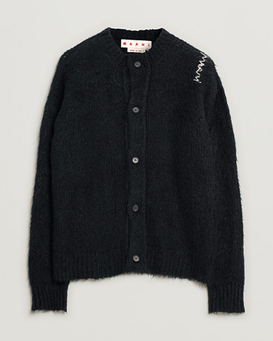 Herr | Pre-owned kläder & skor | Pre-owned | Marni Fuzzy Wuzzy Cardigan Black 48