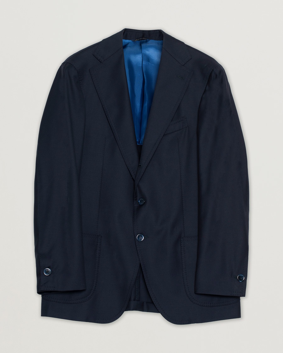Herr | Pre-owned Kavajer | Pre-owned | Gabo Naopli Navy Wool Blazer 52