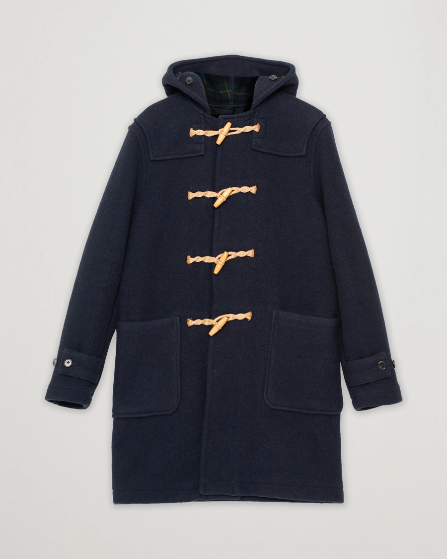Herr | Pre-owned Jackor | Pre-owned | Polo Ralph Lauren Wool Doublefaced Duffle Coat Navy XS