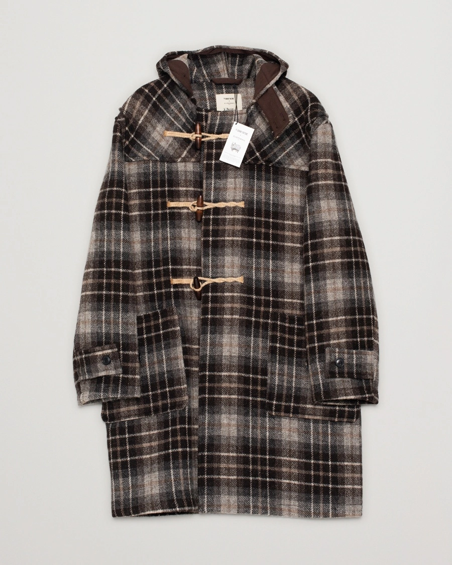 Herr | Pre-owned Jackor | Pre-owned | Gloverall De Bonne Facutre Wool Duffle Coat Black/Grey