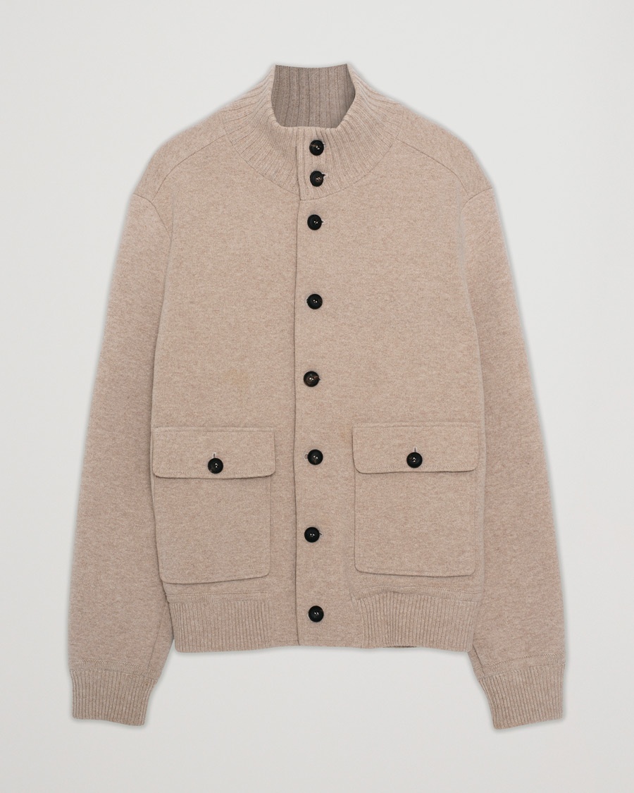 Herr | Pre-owned Kavajer | Pre-owned | Lardini Wool/Nylon Jacket Beige 54