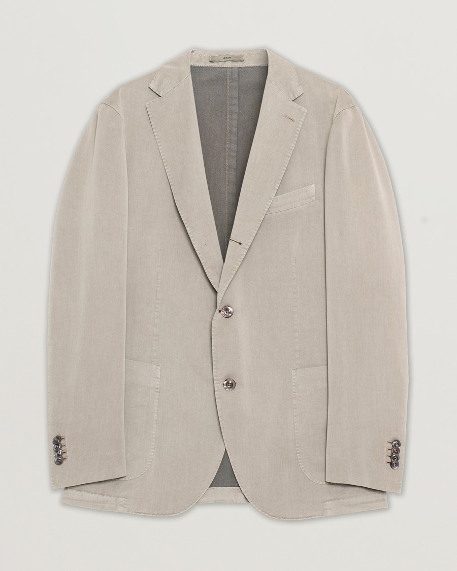 Herr | Pre-owned kläder & skor | Pre-owned | Boglioli K Jacket Cotton Blazer Stone 54