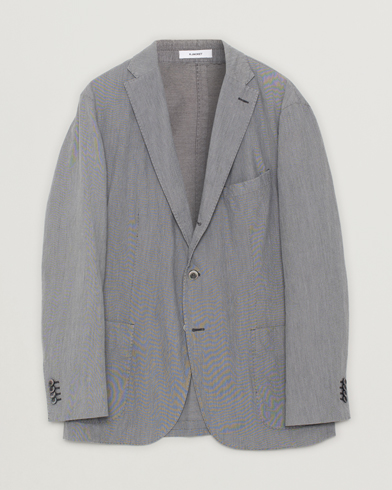 Boglioli K Jacket Seersucker Blazer Grey 54