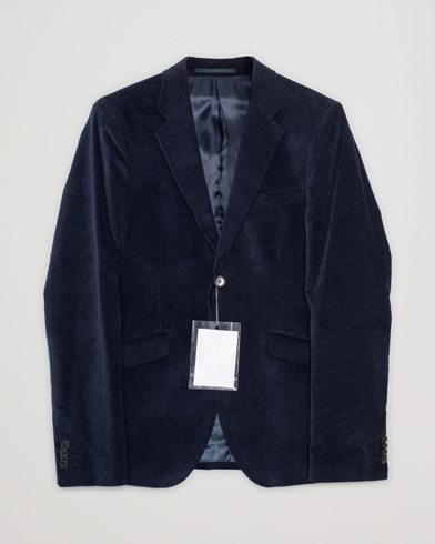 Acne Studios Wall St Corduroy Blazer Navy 48