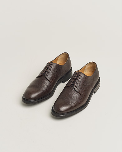 Herr | Pre-owned Randsydda skor | Pre-owned | Myrqvist Boden Derby Dark Brown Country Calf UK7,5 - EU41,5