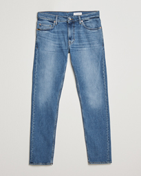 stretch light blue jeans