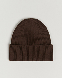  Merino Wool Beanie Coffee Brown