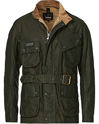  Lightweight Slim Wax Jacket Archive Olive