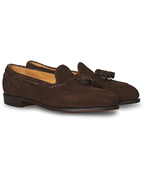 edward green suede loafers