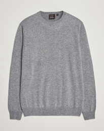  Valter Wool/Cashmere Round Neck Light Grey