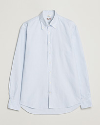  Fitted Body Oxford Shirt Blue/White