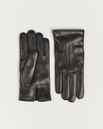  Lamb Leather Gloves Black