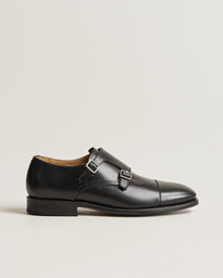  Ålsten Double Monkstrap Black Calf