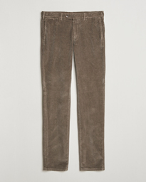  Slim Fit Corduroy Trousers Taupe