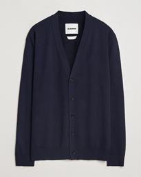  Superfine Merino Cardigan Navy