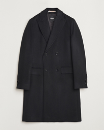  Hyde Double Breasted Coat Black