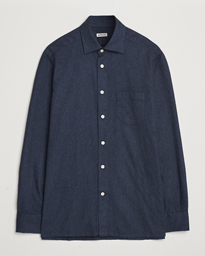  Soft Flannel Sport Shirt Navy