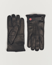  Grain Leather Gloves Black