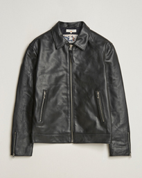  Eddy Rider Leather Jacket Black